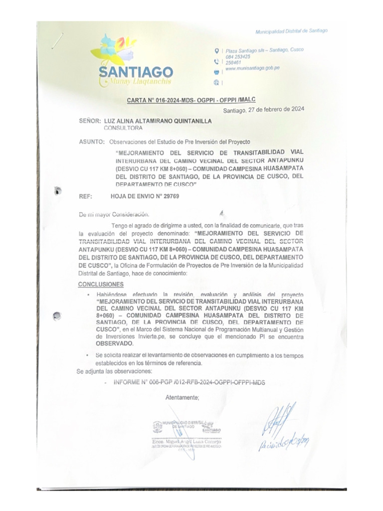 Santiago Pdf