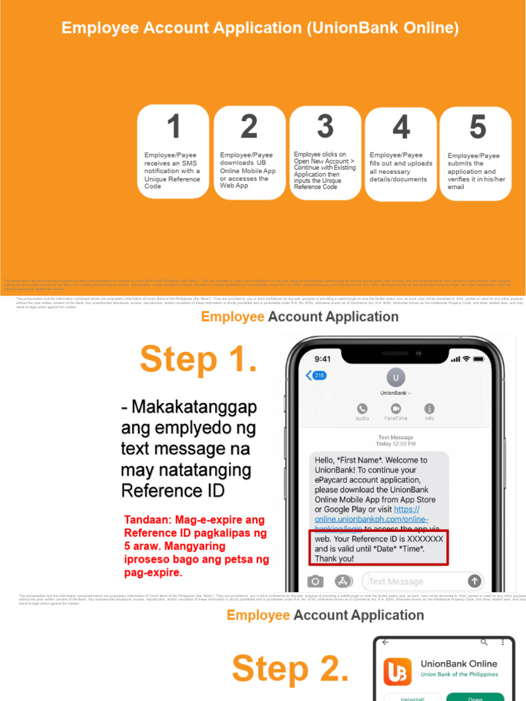 UnionBank Employee Account Guide | PDF | Trade Secret | Application ...