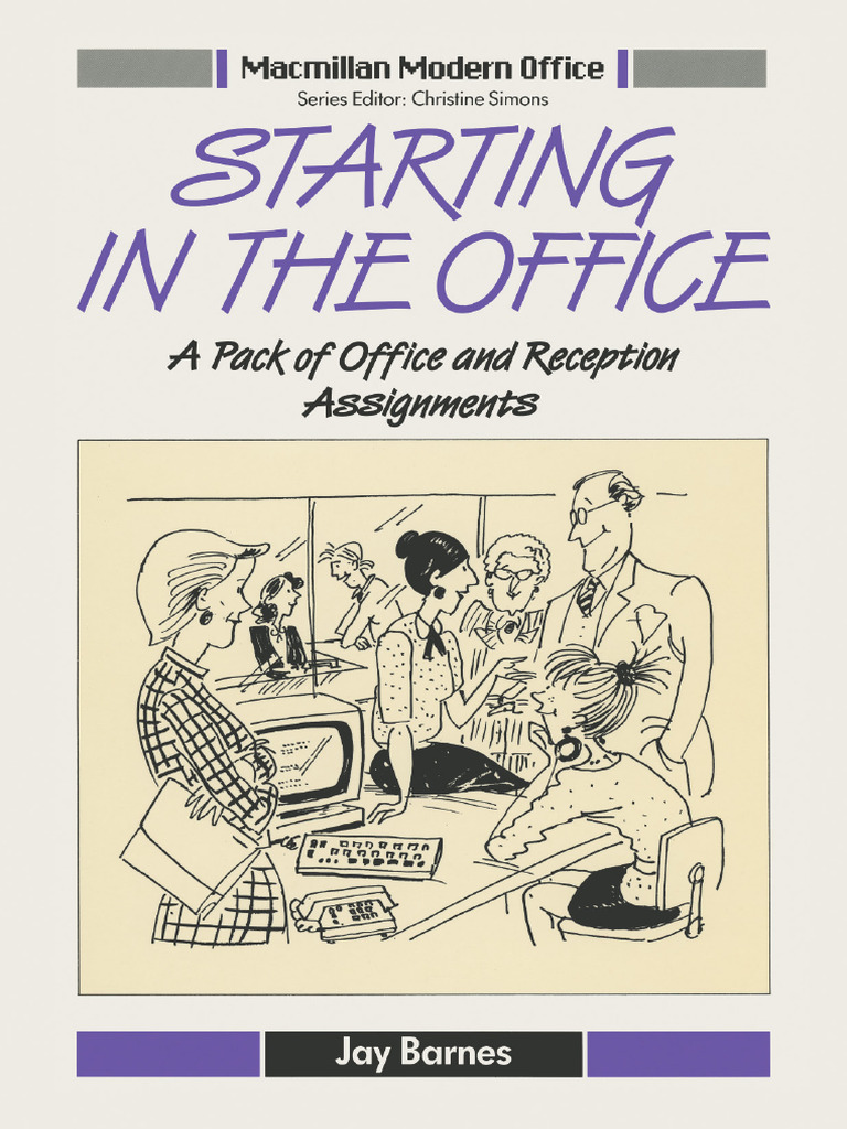 Starting in The Office A Pack of Office and Reception Assignments ...