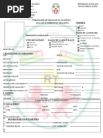 Demande de Carte Consulaire Guinée | PDF | Mission diplomatique | Passeport
