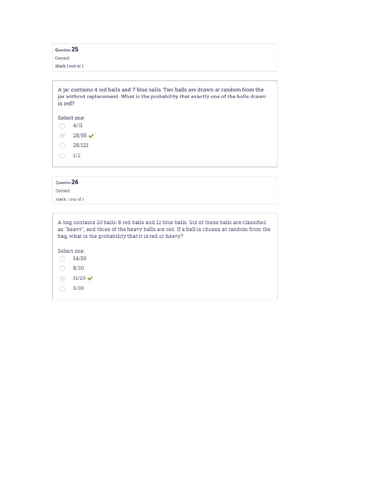 Quantitative Prof Test Part 4 | PDF