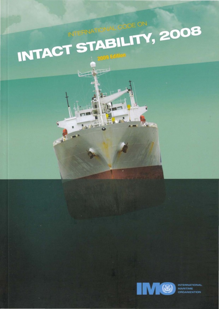 Imo International Code On Intact Stability Edition Ships Oil Tanker