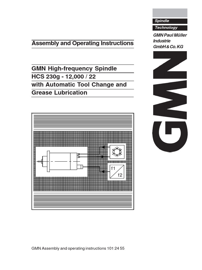 GMN HCS 230g - 12000 - 22 (1012455) 2018 - Operating and Assembly ...