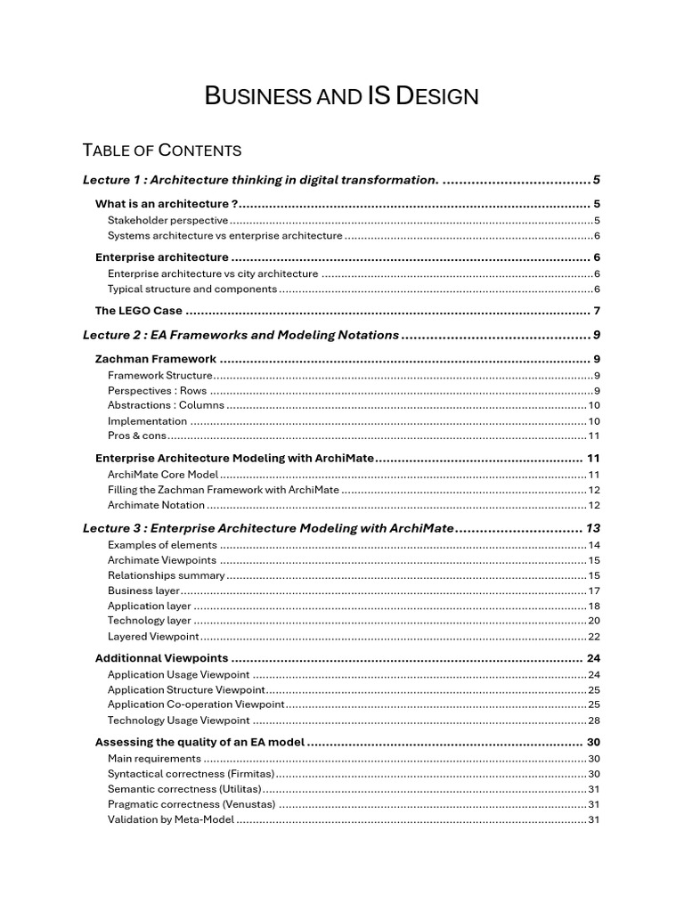 Isd summaryv2 download free pdf enterprise architecture software
