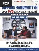UPSC Toppers Handwritten Notes PDF | PDF | Computers