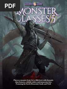 Monster Classes 5 - Version 1.0