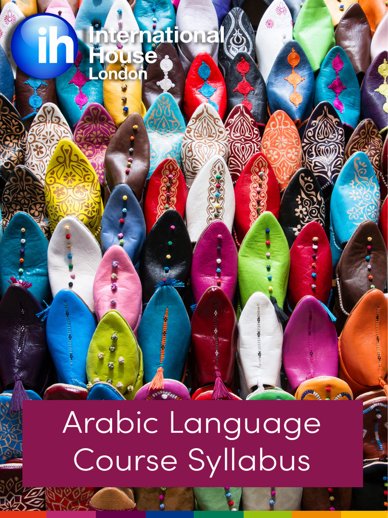 Arabic Language Course Syllabus | PDF | Syntax | Languages