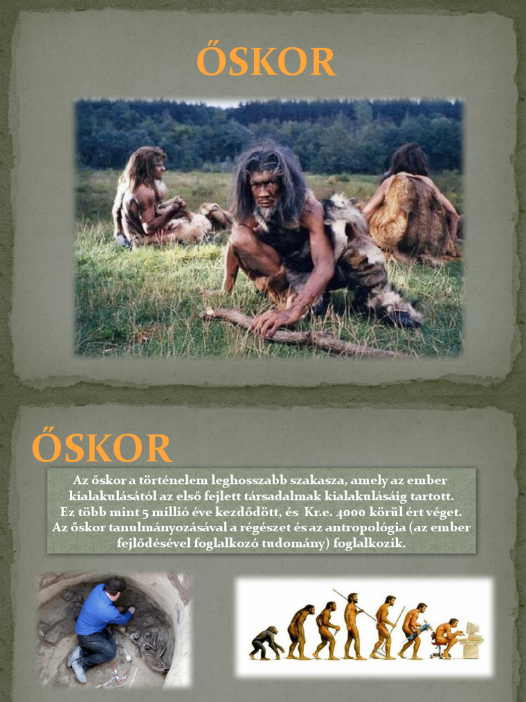 Őskor | PDF