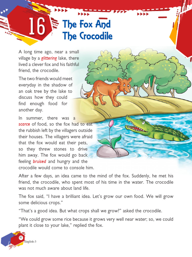 The Fox and Crocodile | PDF | Potato
