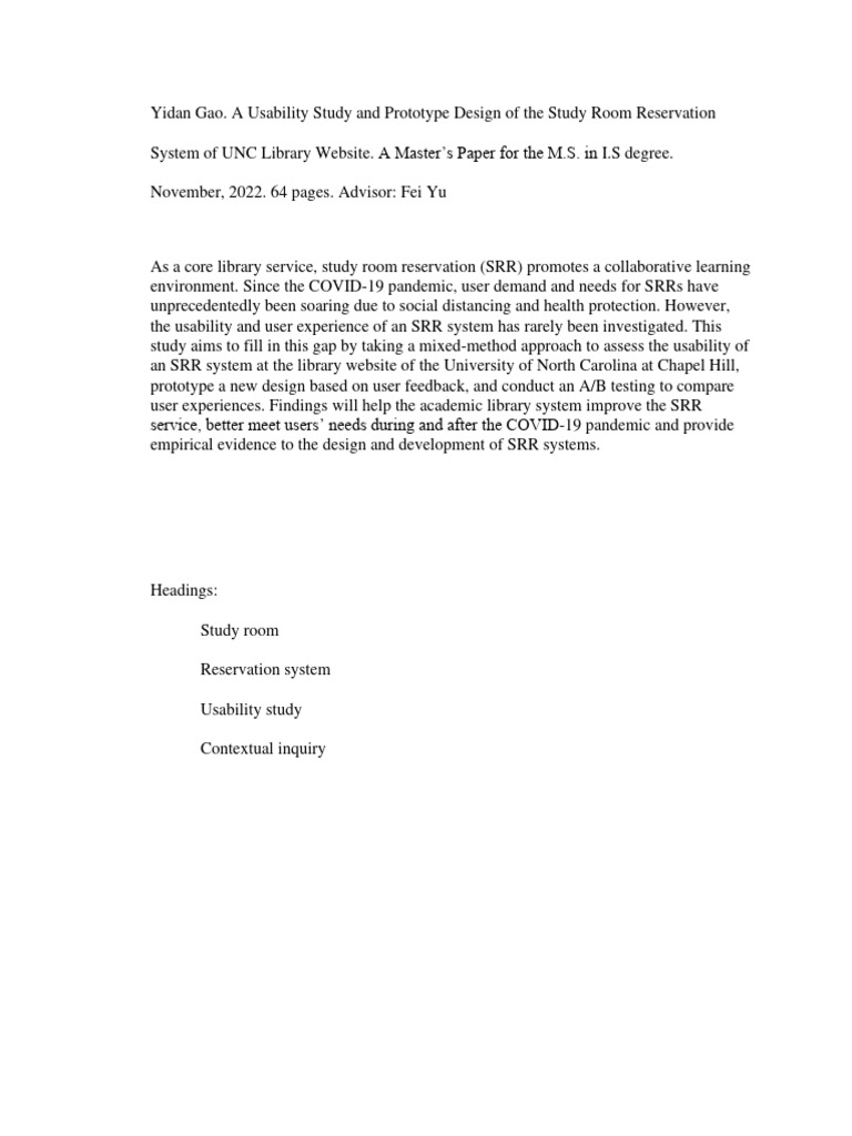 Estudo de usabilidade e prot tipo da sala de estudo pdf usability