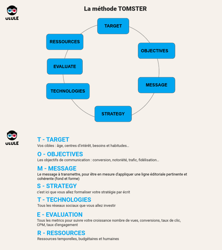 Méthode TOMSTER : Stratégie de Communication | PDF