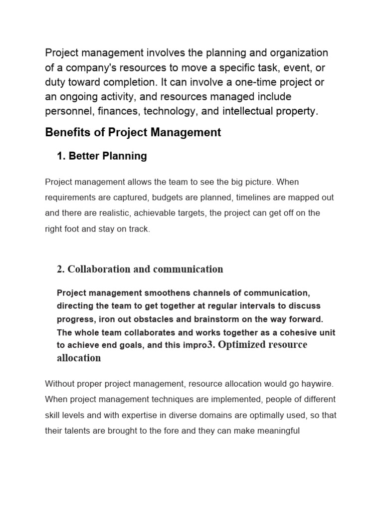 Understanding PME in Project Management | PDF | Project Management ...