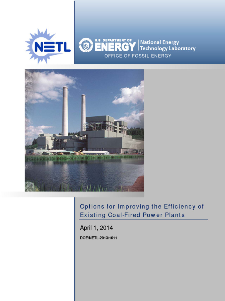 Improve Efficiency of Coal Power Plants | PDF | Coal | Fossil Fuel ...