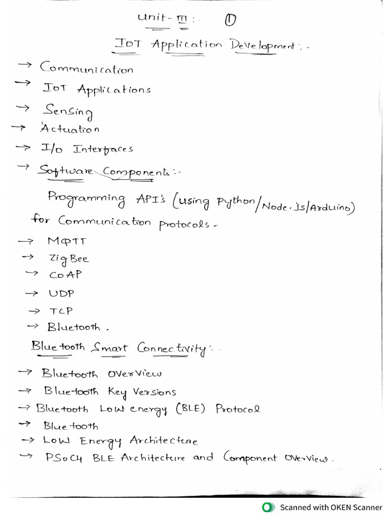 IOT 3rd Unit | PDF