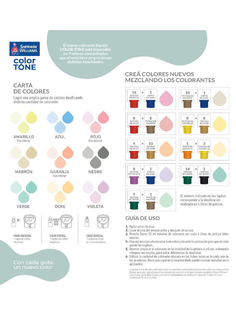 Cartadecolores ColorTone-1 | PDF