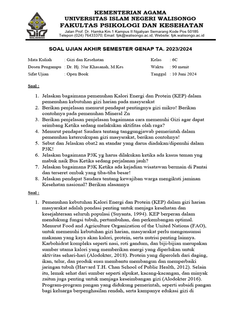 soal-uas-gizi-dan-kesehatan-c-pdf-pengembangan-diri-kesehatan
