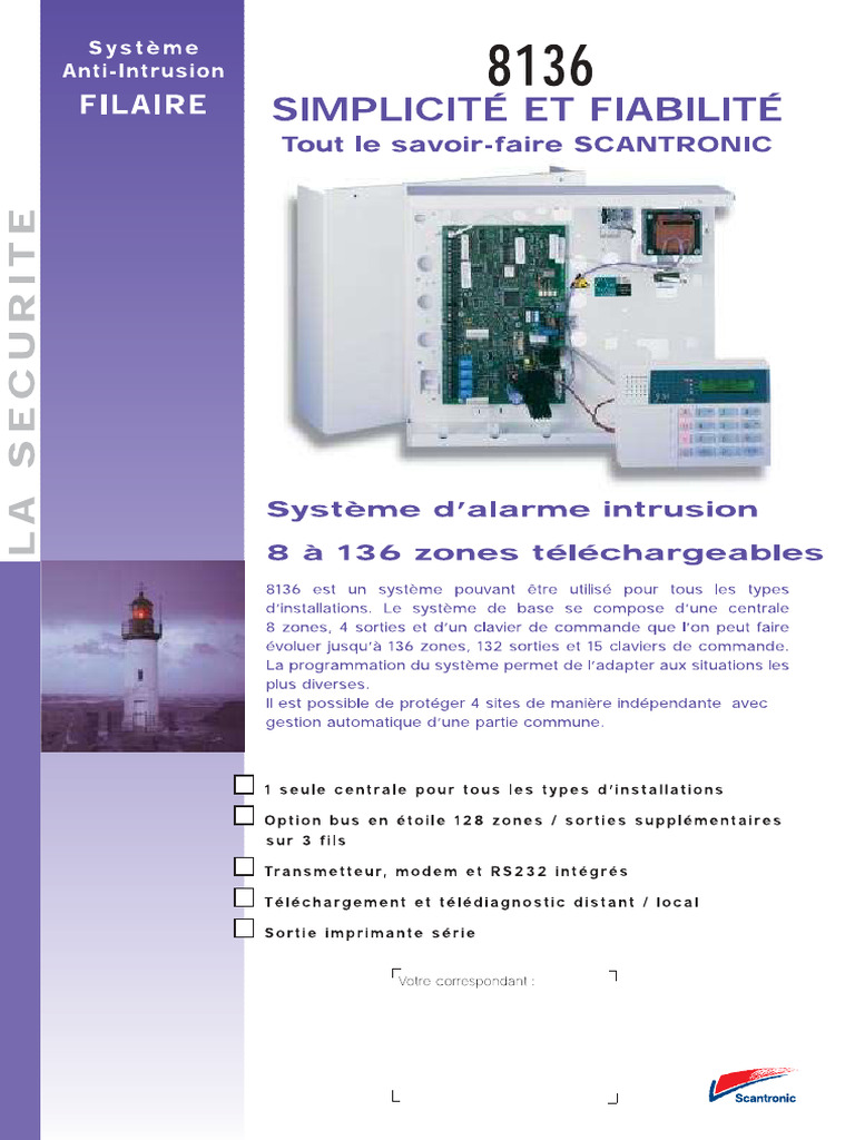 Scatronic 8136 Documentation | PDF