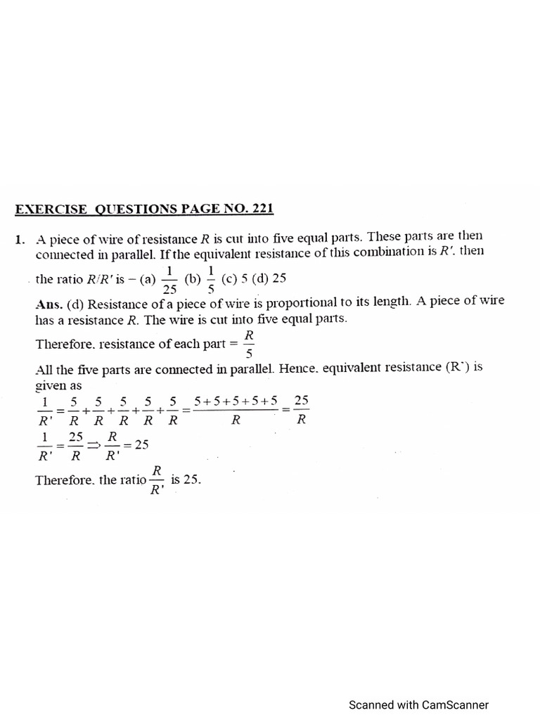 ELECTRICITY CHAPTER TEST visual data 4