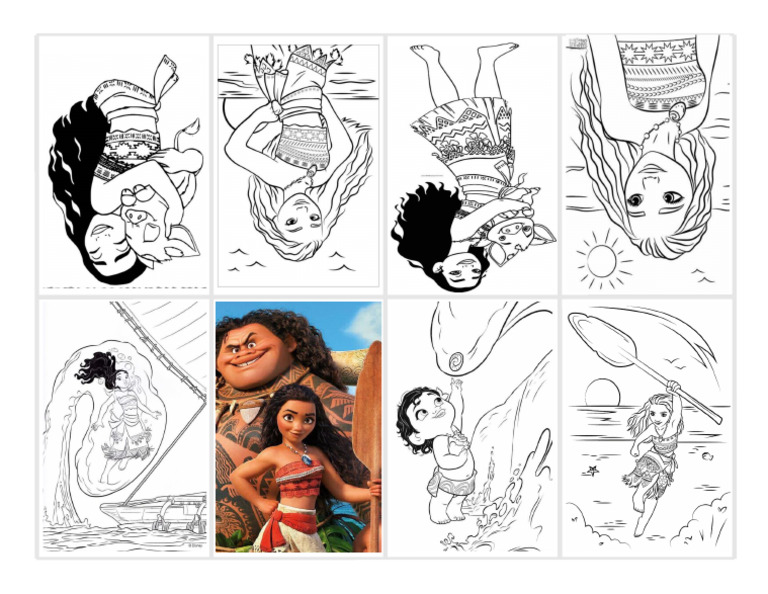 Mini Libro Moana | PDF