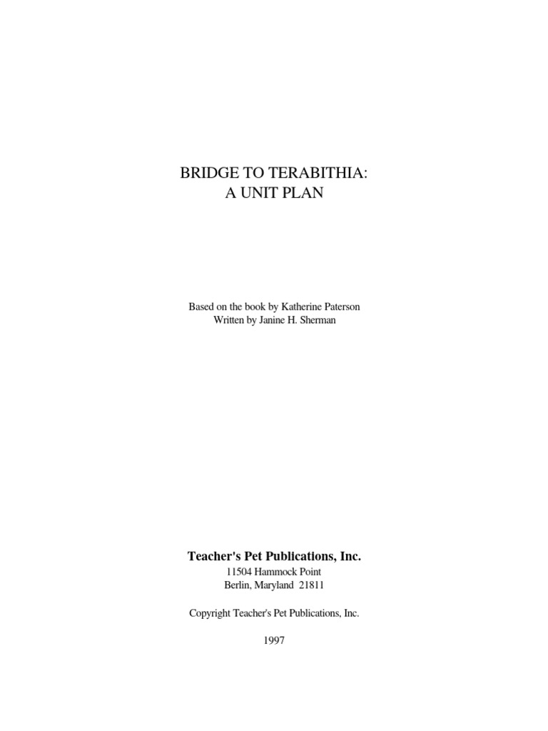 Bridge To Terabithia | PDF