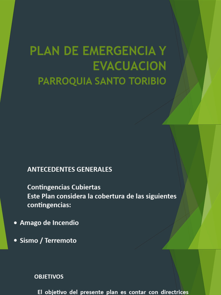 Plan de Emergencia y Evacuacion | PDF