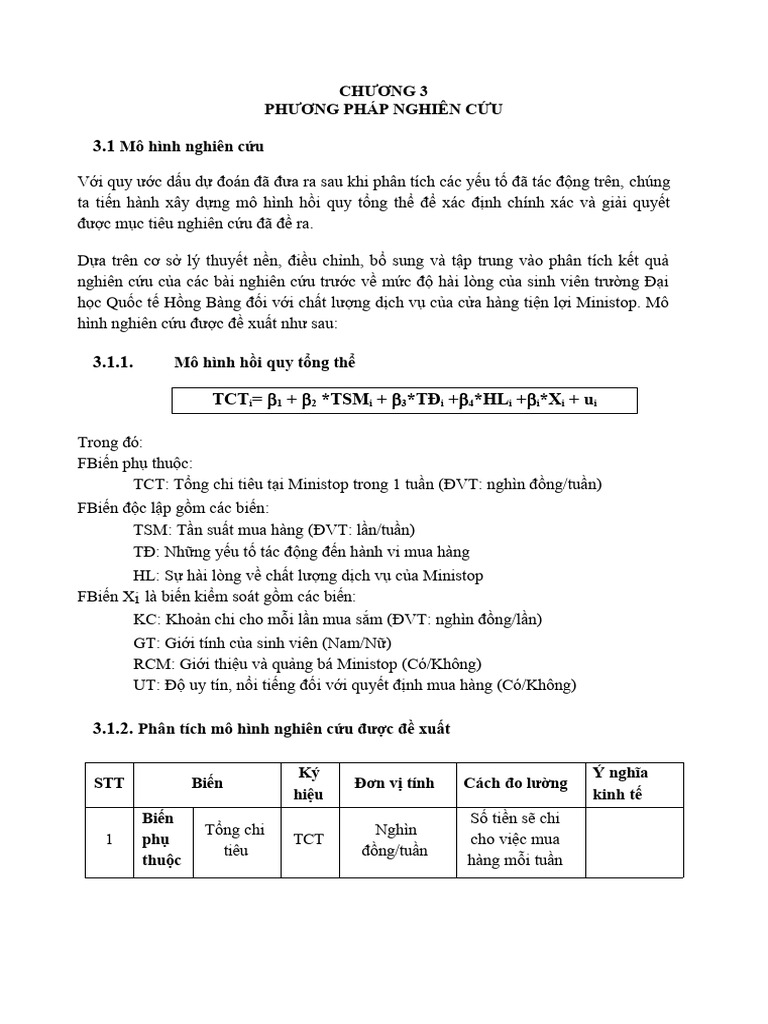 CHƯƠNG 3 - Nghien Cuu MKT | PDF