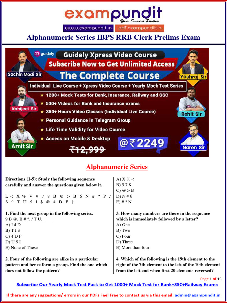 Alphanumeric series 6 pdf phonetics linguistics
