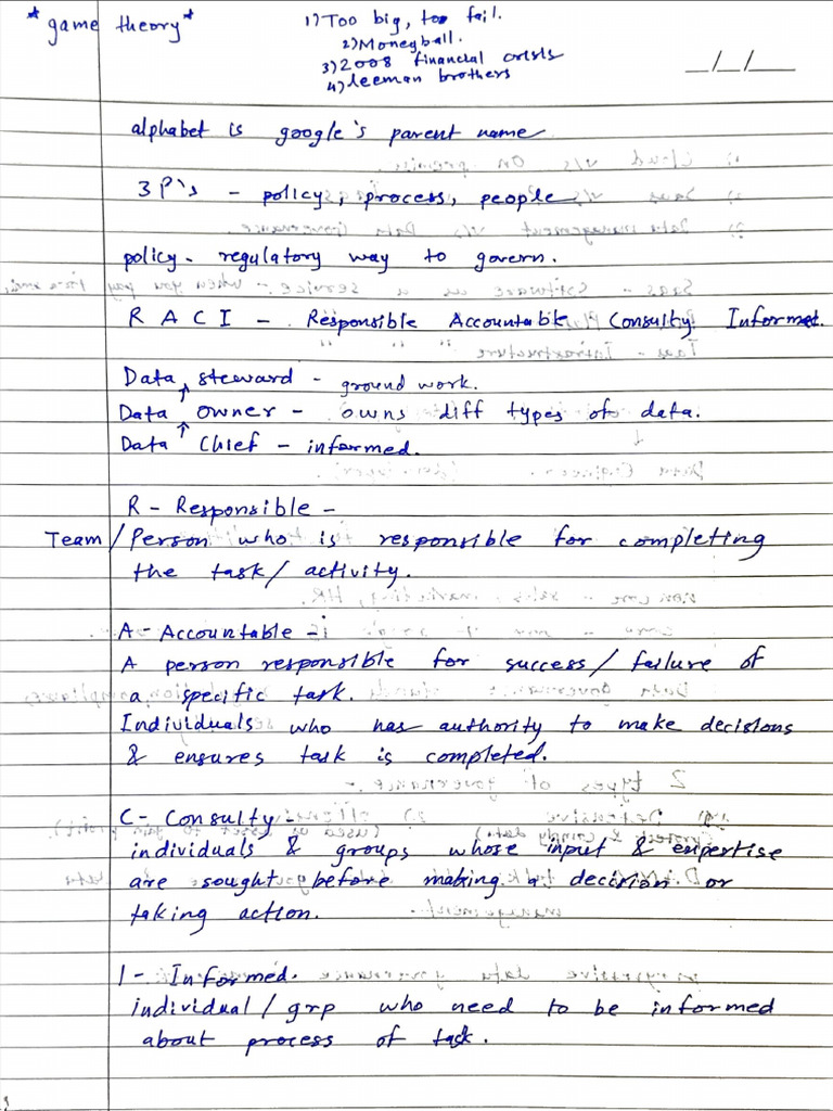 Data Driven Governance Pdf