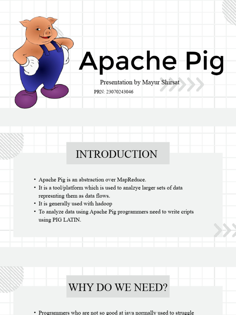 PIg in BIg Data | PDF | Map Reduce | Apache Hadoop