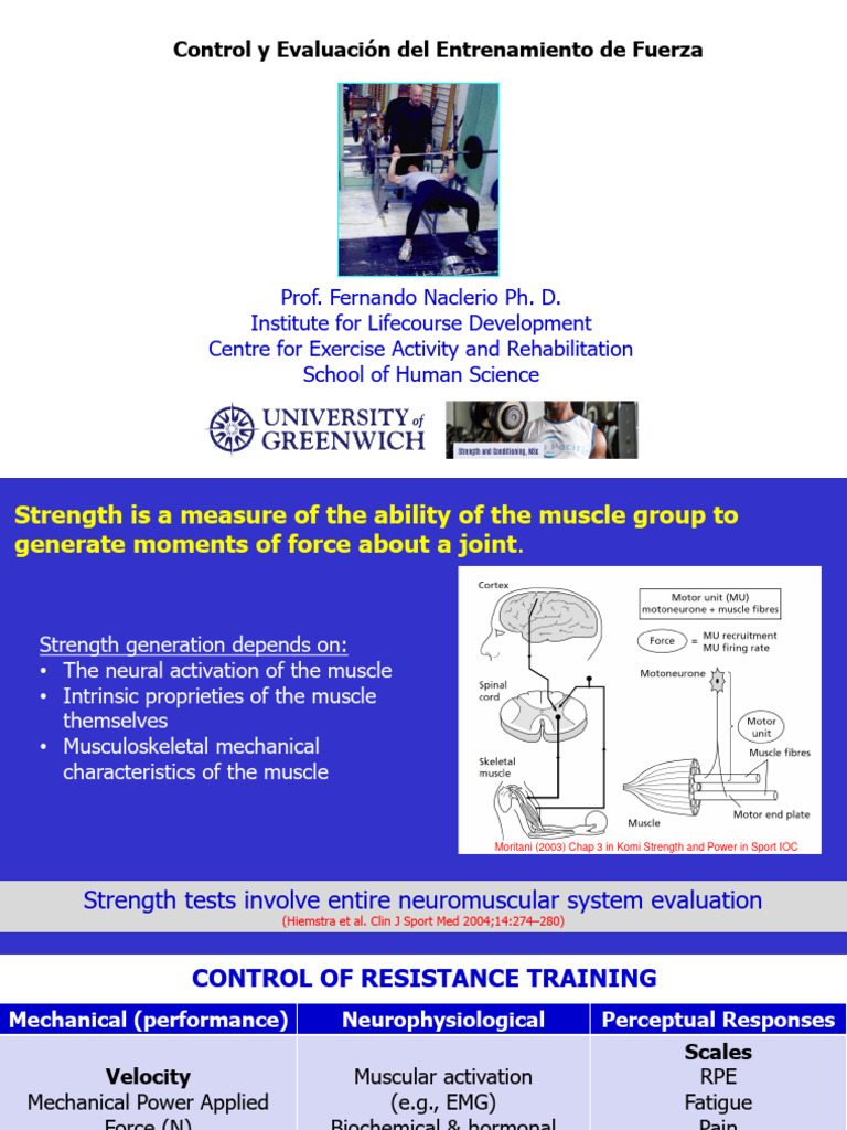 1 - Strength and Assessments1 | PDF | Strength Training | Physical Fitness