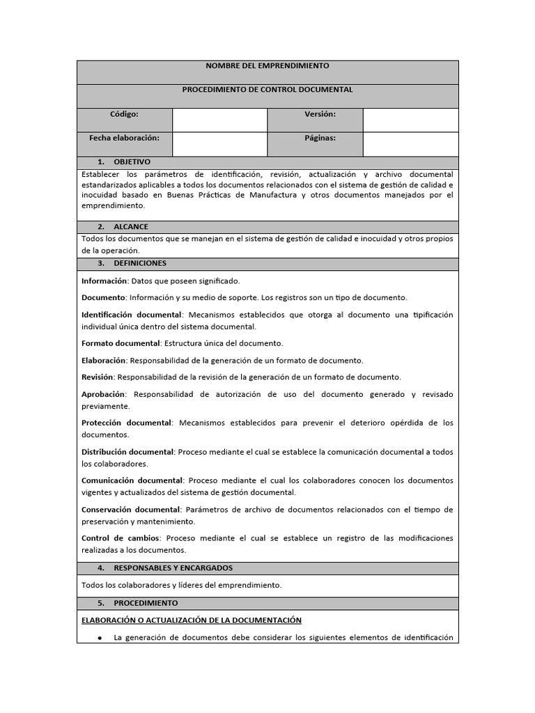 SGC-Control Documental | PDF | Sistema de manejo de calidad | Informática