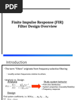 FIR Filter Design with Windowing Methods | PDF | Filter (Signal ...