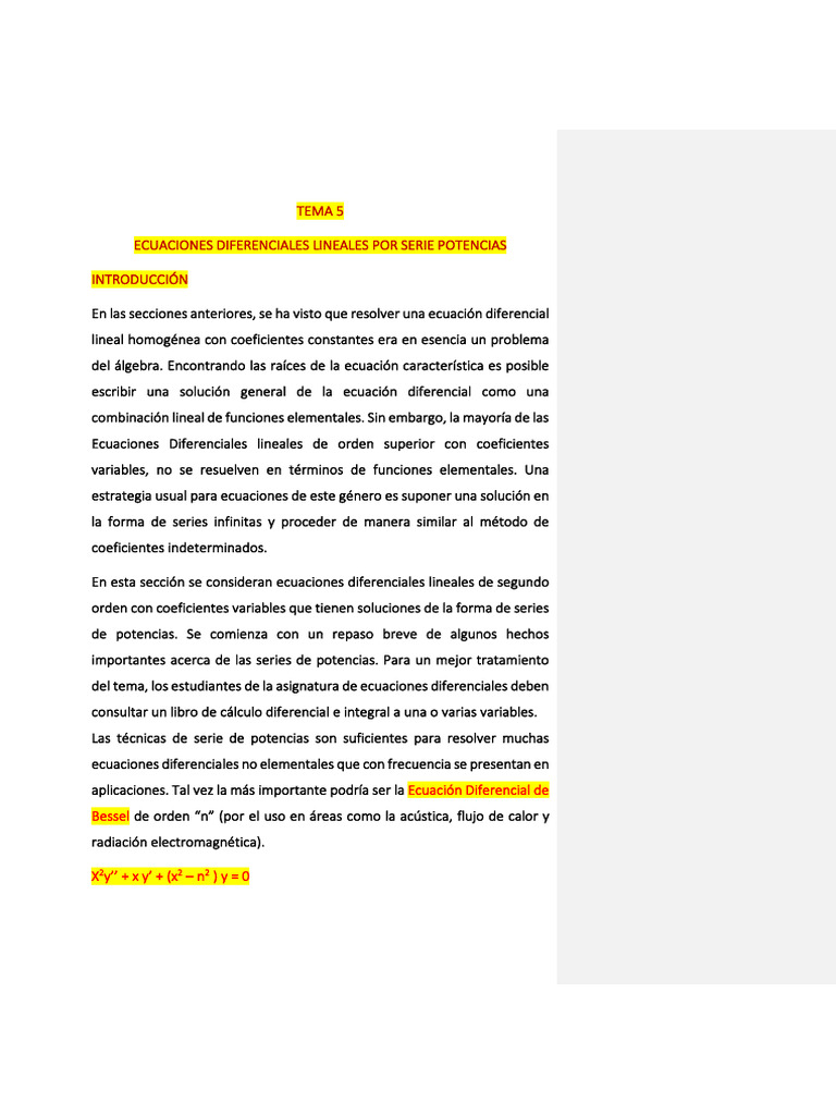 Tema 5 Revisado + Pract Ultimo Mat 207 Ing - Civil G3 | PDF ...