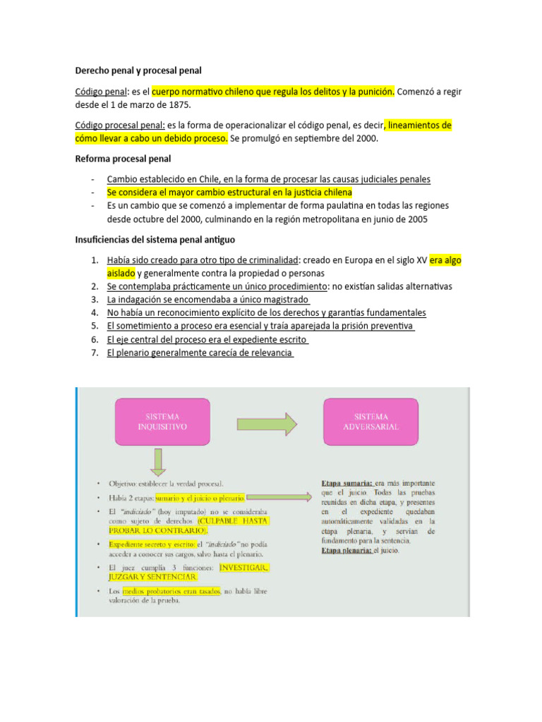 Derecho Penal y Procesal en Chile | PDF | Fiscal | Mandato