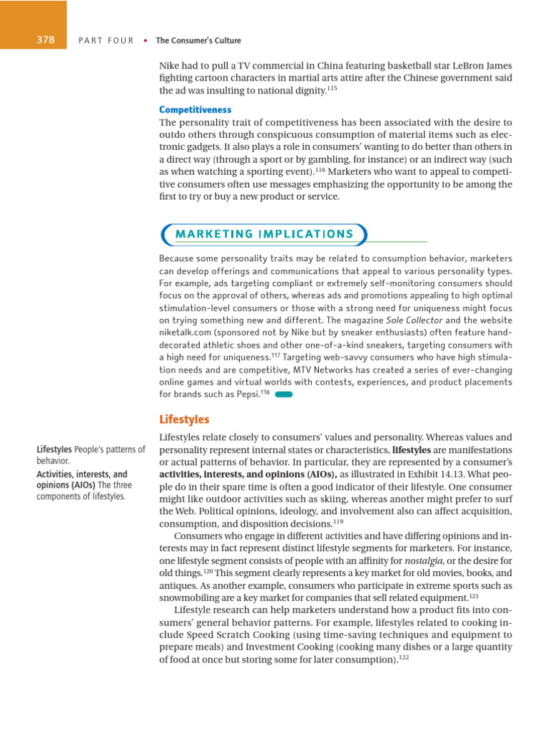 Lifestyle Notes | PDF | Marketing | Behavior