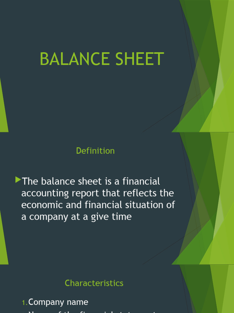 Understanding Balance Sheets Explained | PDF | Finance & Money Management