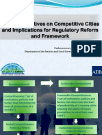 New Perspectives on Competitive Cities and Implications for Regulatory Reform and Framework 