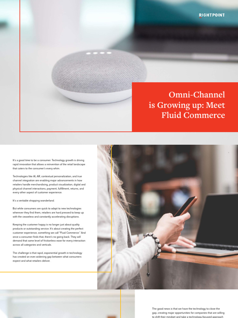 Embracing Fluid Commerce in Retail | PDF | Customer Experience | Retail
