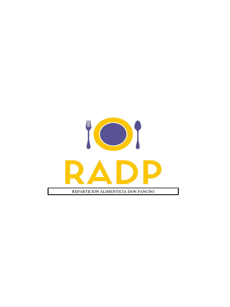 Radp General | PDF | Seguridad alimenticia | Alimentos