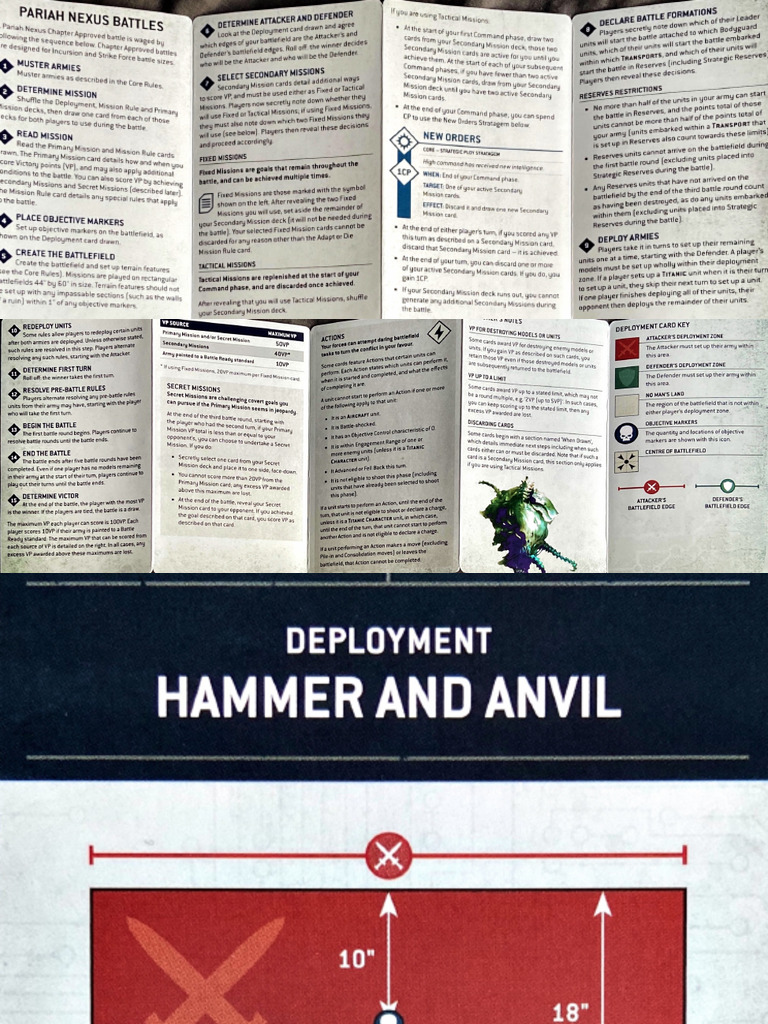 Pariah nexus mission deck pdf