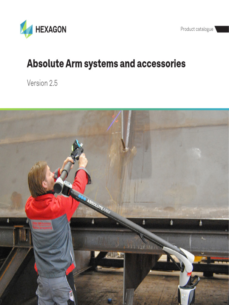 Absolute Arm Systems Product Catalogue | PDF | Image Scanner | Metrology