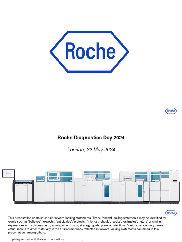Roche Diagnostics Day 2024 Overview | PDF | Medical Specialties | Medicine