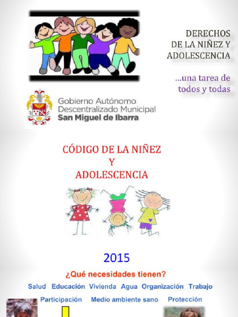 Código de Niñez y Adolescencia Ecuador - 20240525 - 170704 | PDF