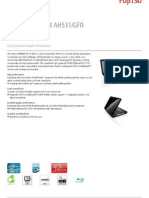 Fujitsu LIFEBOOK AH531/GFO Notebook: Data Sheet
