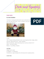 Funky Santa Pattern