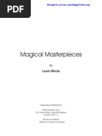 Download Magical Masterpieces by Louis Nikola by LearnMagic28 SN7410999 doc pdf