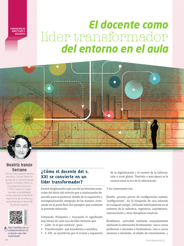 Docente Líder Transformador del S. XXI | PDF | Enseñando | Maestros