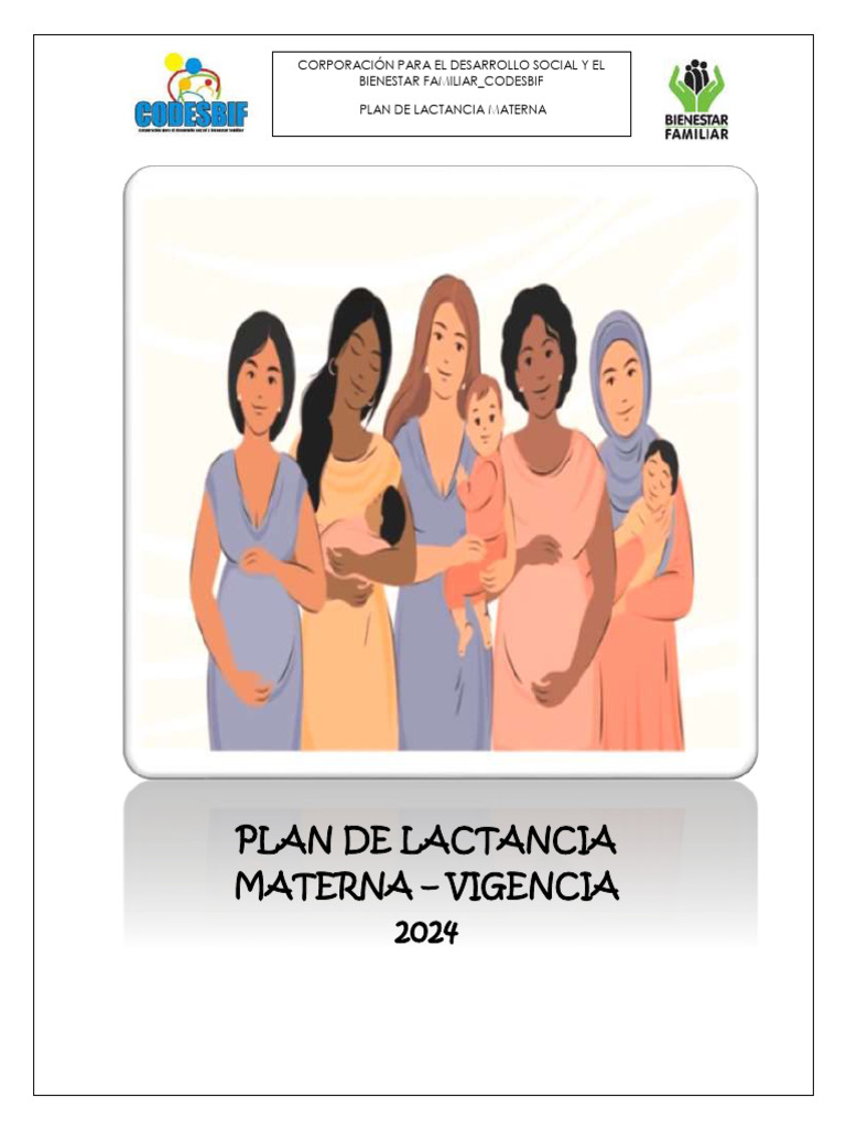 Plan de Lactancia Materna 2024 | PDF | Amamantamiento | Dieta