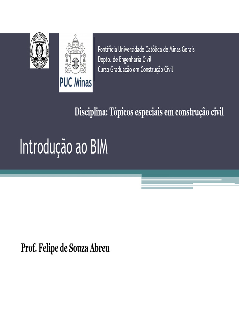 5 - Introdução Ao BIM-1 | PDF | BIM | Informática