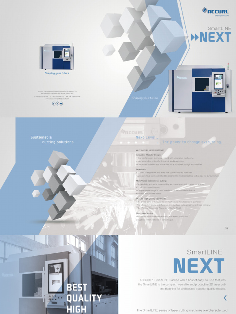 ACCURL 2021 SmartLINE S | PDF | Numerical Control | Internet Of Things